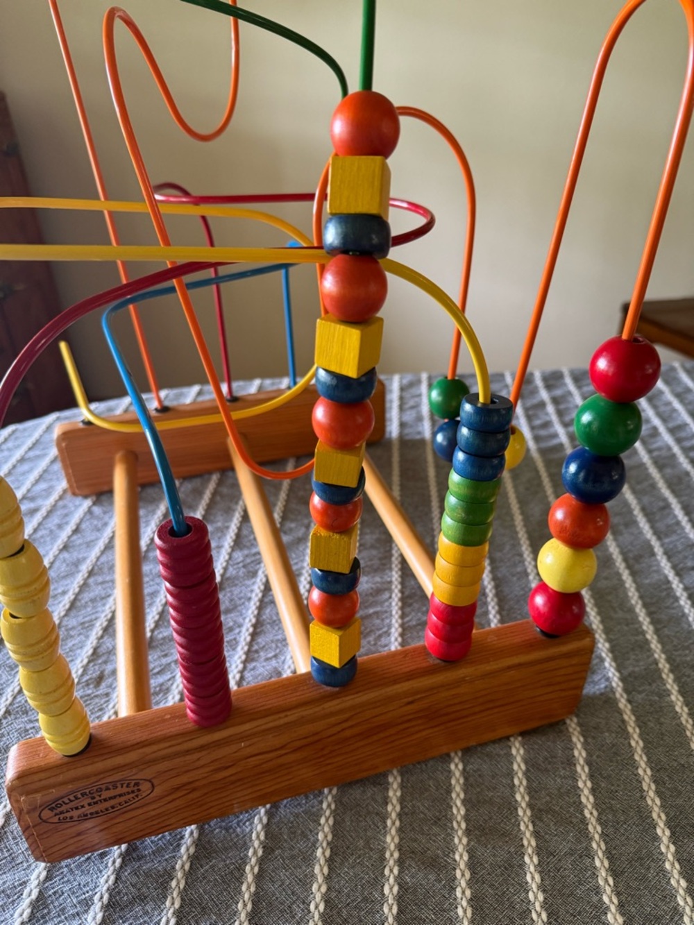 Colorful Wooden Bead Maze Activity Toy - Multi-Color - Picture 3 of 5